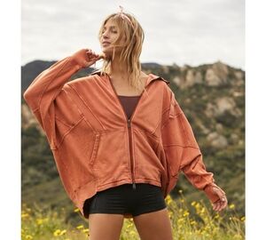 Free People All Your Love Solid Hoodie